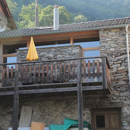 Ferienwohnung Rustico Verdabbio Exterior foto