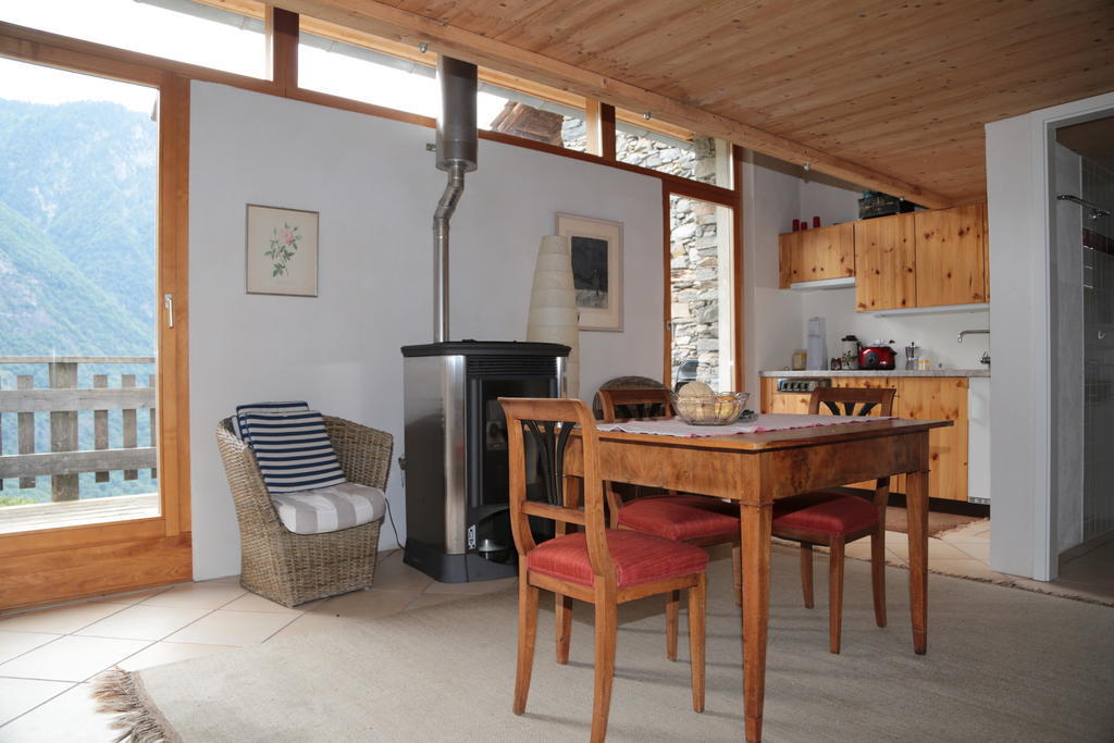 Ferienwohnung Rustico Verdabbio Zimmer foto