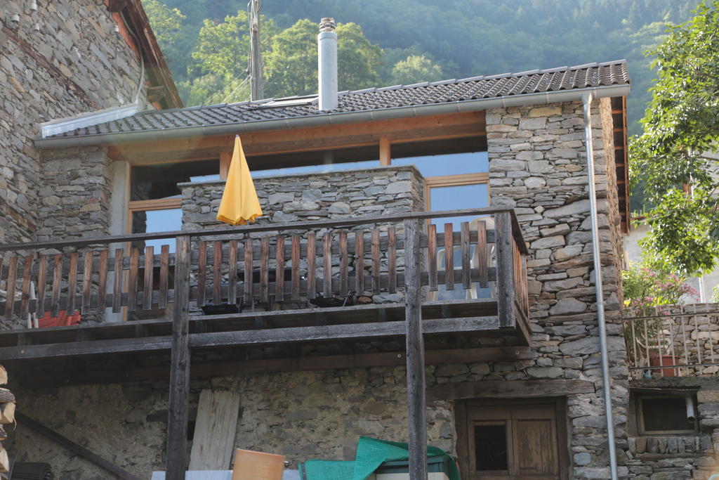 Ferienwohnung Rustico Verdabbio Exterior foto